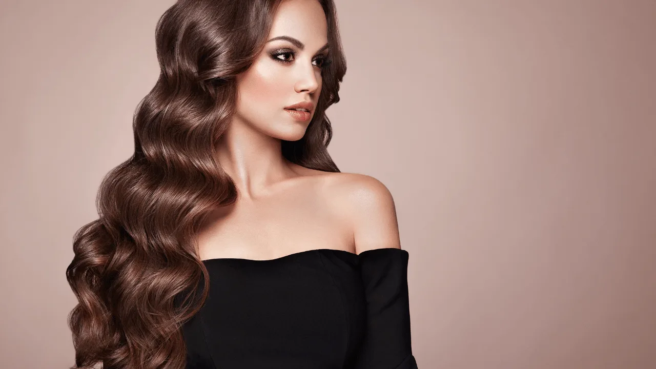 Long 3B Curly Hair