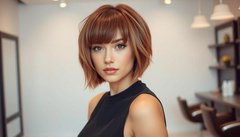 Short Hair with Bangs Style for Girls Inspire Your Look 1 short hair with bangs styles